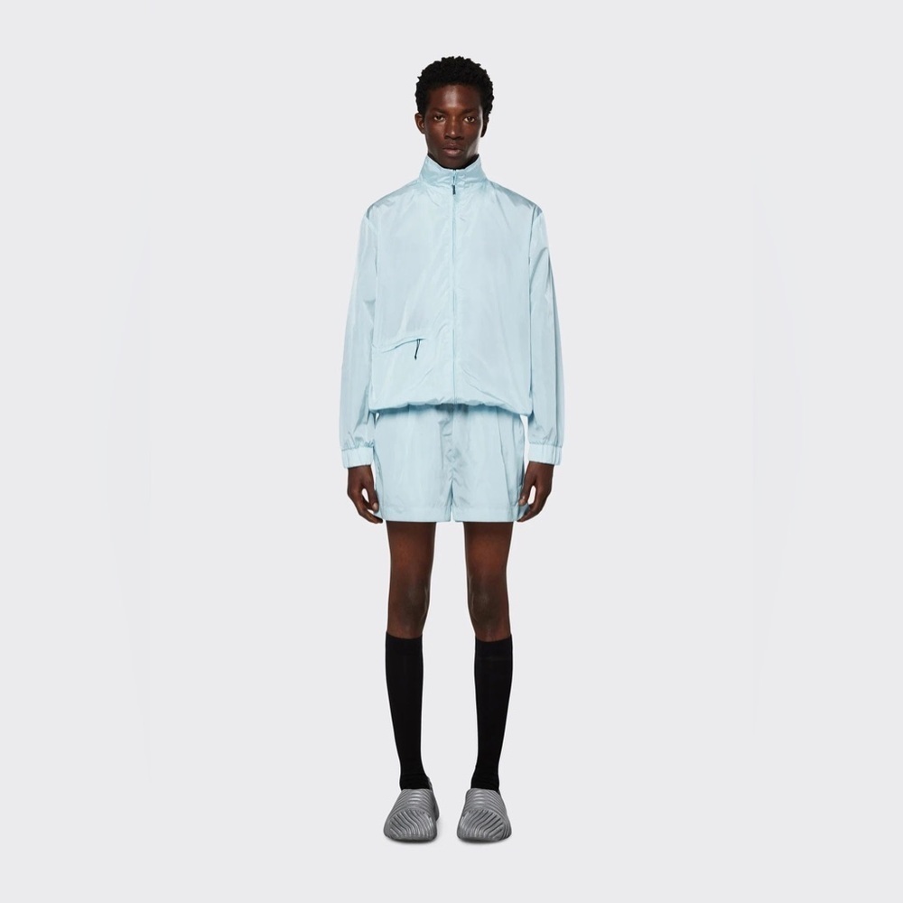NWT [Rains] Unisex Track Jacket - Sky - Picture 2 of 12